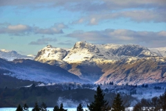 Lake-district-Canvas-Print-187 Snow on The Langdales
